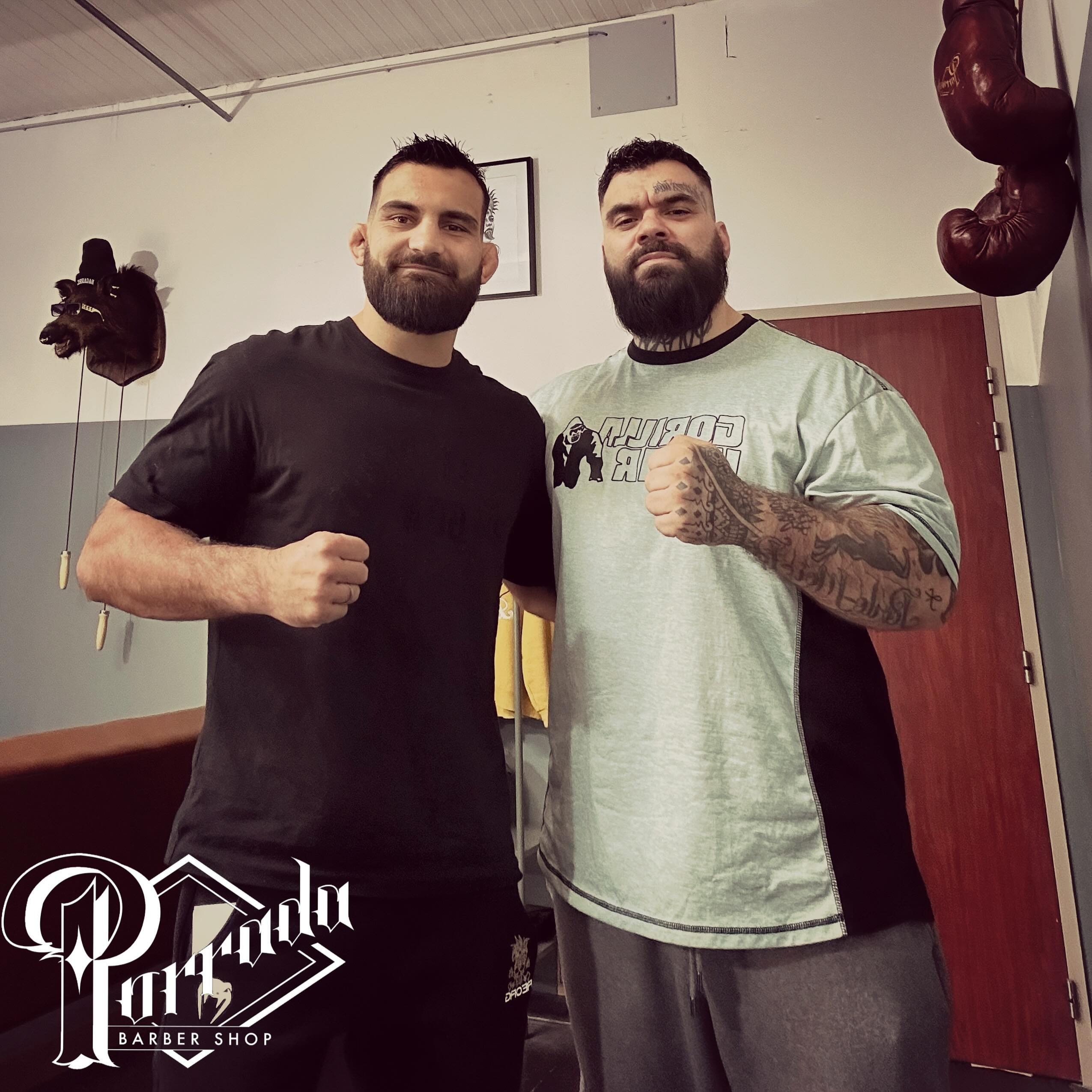 Benoît Saint Denis chez Porrada Barber Shop